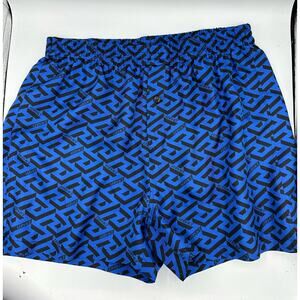 Versace geometric-print silk Pajama Shorts Size 3 US XS New with tags